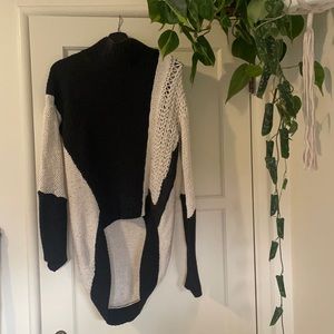 Helmut Lang silk/wool turtleneck pullover sweater